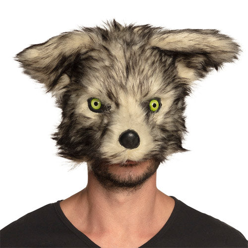 Werewolf plush half mask