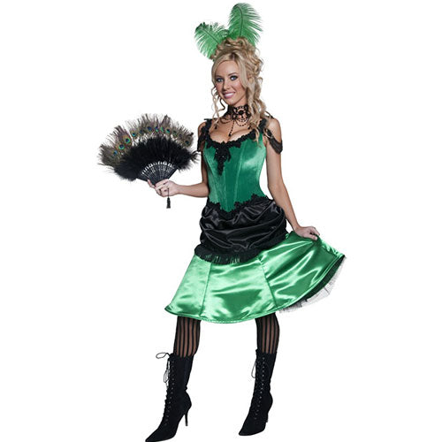 Women's Authentic Western Saloon Dancer Costume