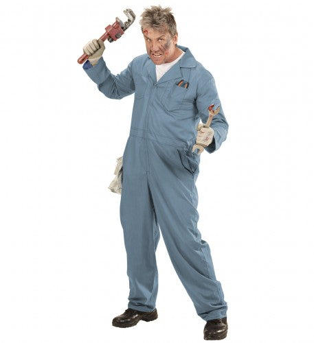 Déguisement homme plombier psychopathe
