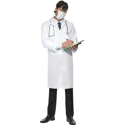 White doctor men's costume