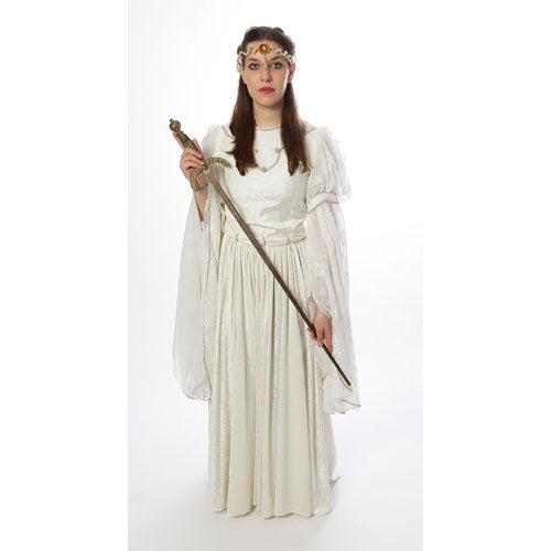 Déguisement prestige femme dame blanche