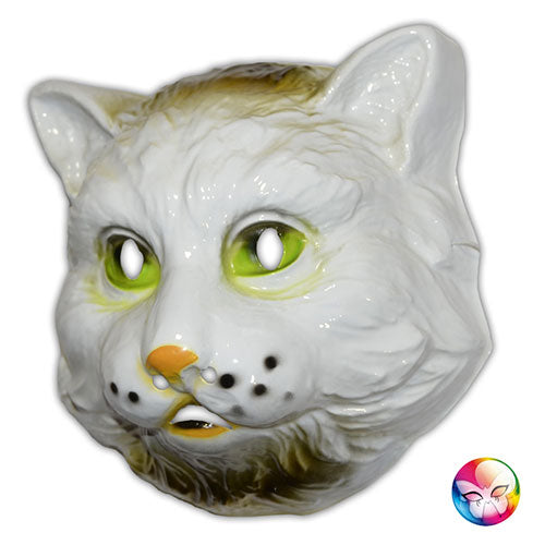 Masque plastique rigide chat