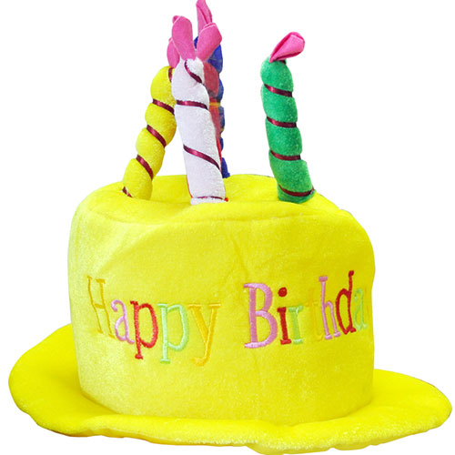 chapeau anniversaire Happy Birthday