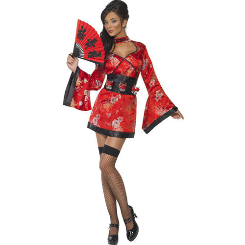 Déguisement femme Vodka sexy geisha