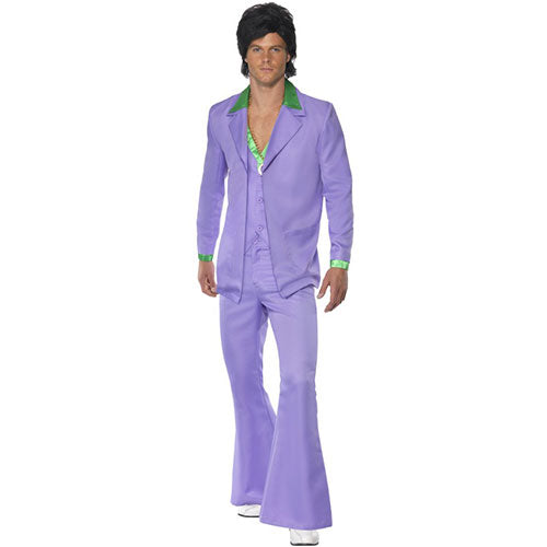 Lavender 1970s men's costume