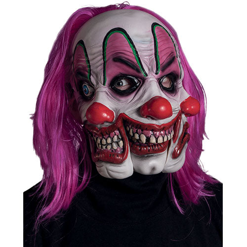 Pinky Triface Clown Mask
